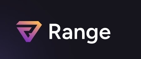 Range Protocol logo with black background