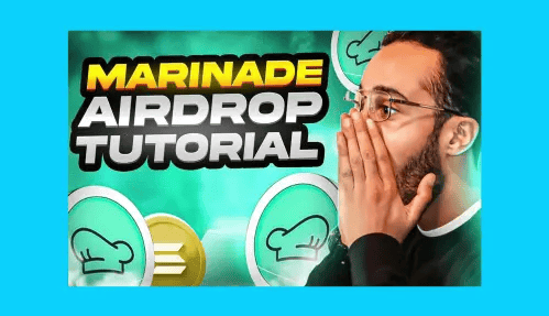 Marinade Finance Airdrop Tutorial, Solana Staking, SOL Staking, Solana Airdrops