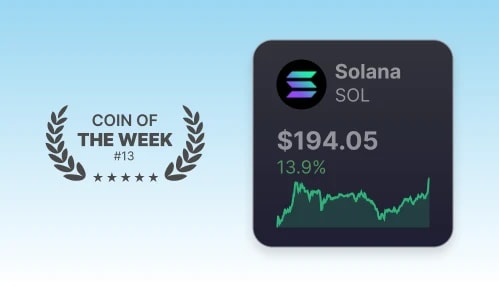 Coin of the Week - SOL - Week 13