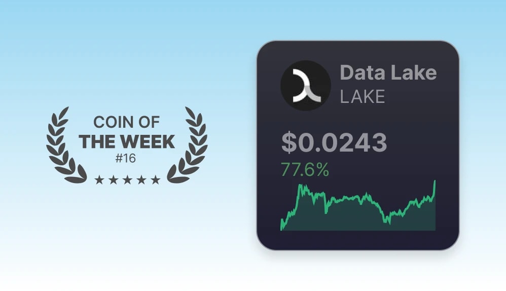 Coin of the Week - LAKE - Week 16